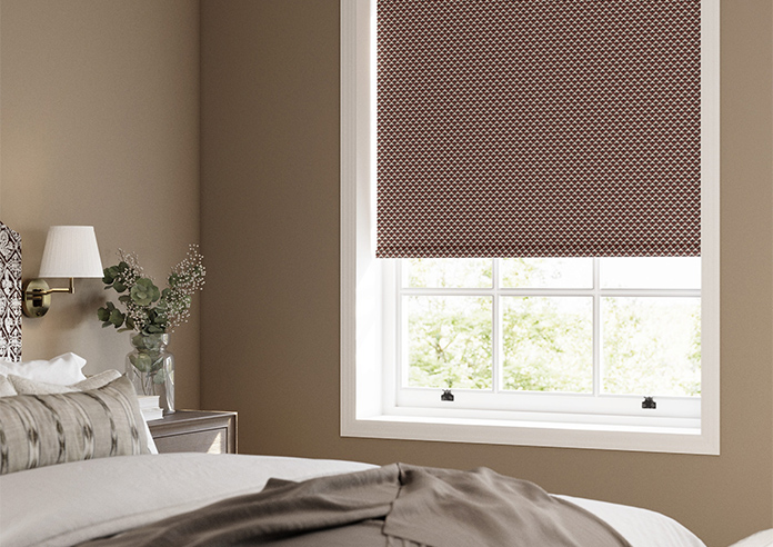 Ted Baker Palm Geo, Crimson - Roller Blind - Image 5